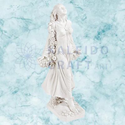 Flora goddess marble statues